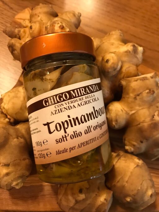 Topinambour sott'Olio all'Origano