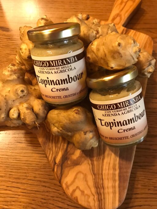Crema Topinambur 1|Topinambur olio origano|Topinambur gruppo 1
