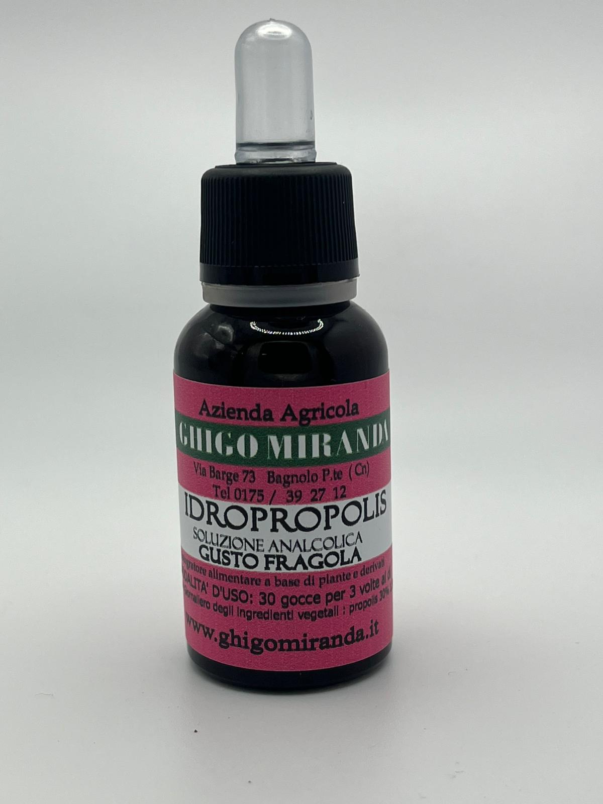 Propoli analcolico gocce fragola