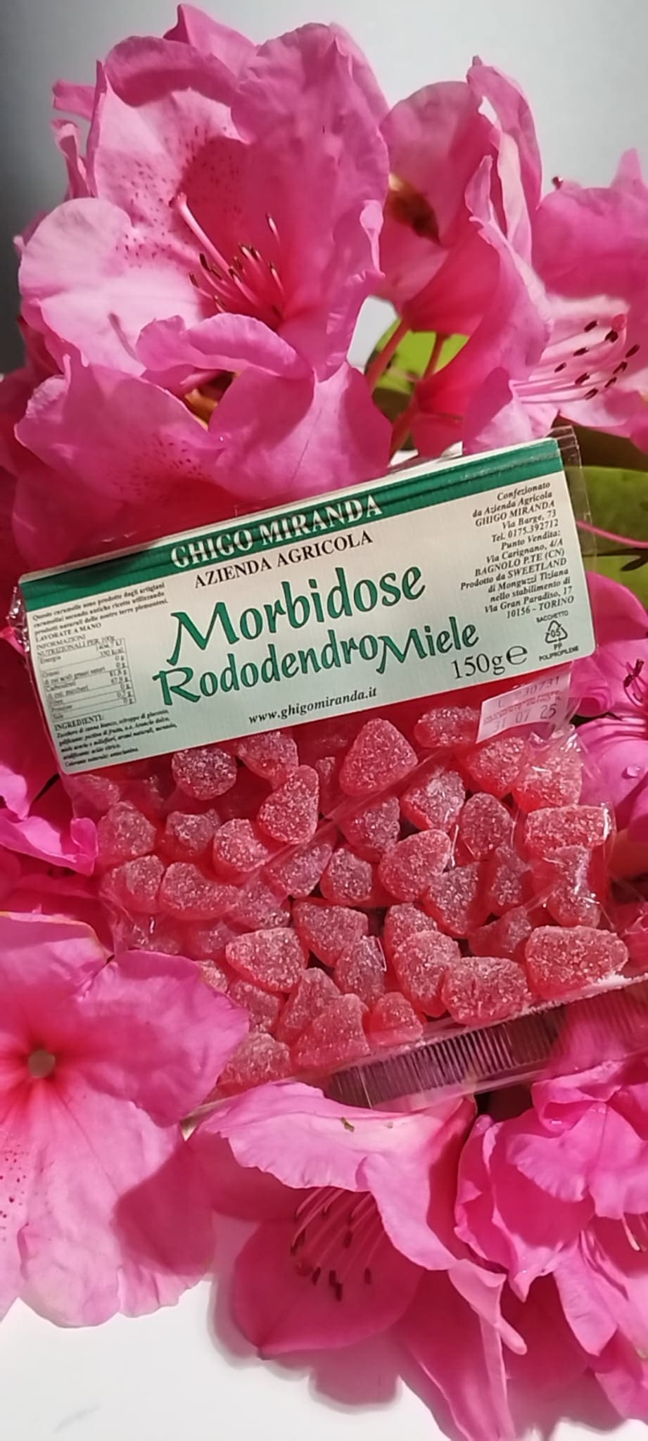 morbidosa al rododendro e miele