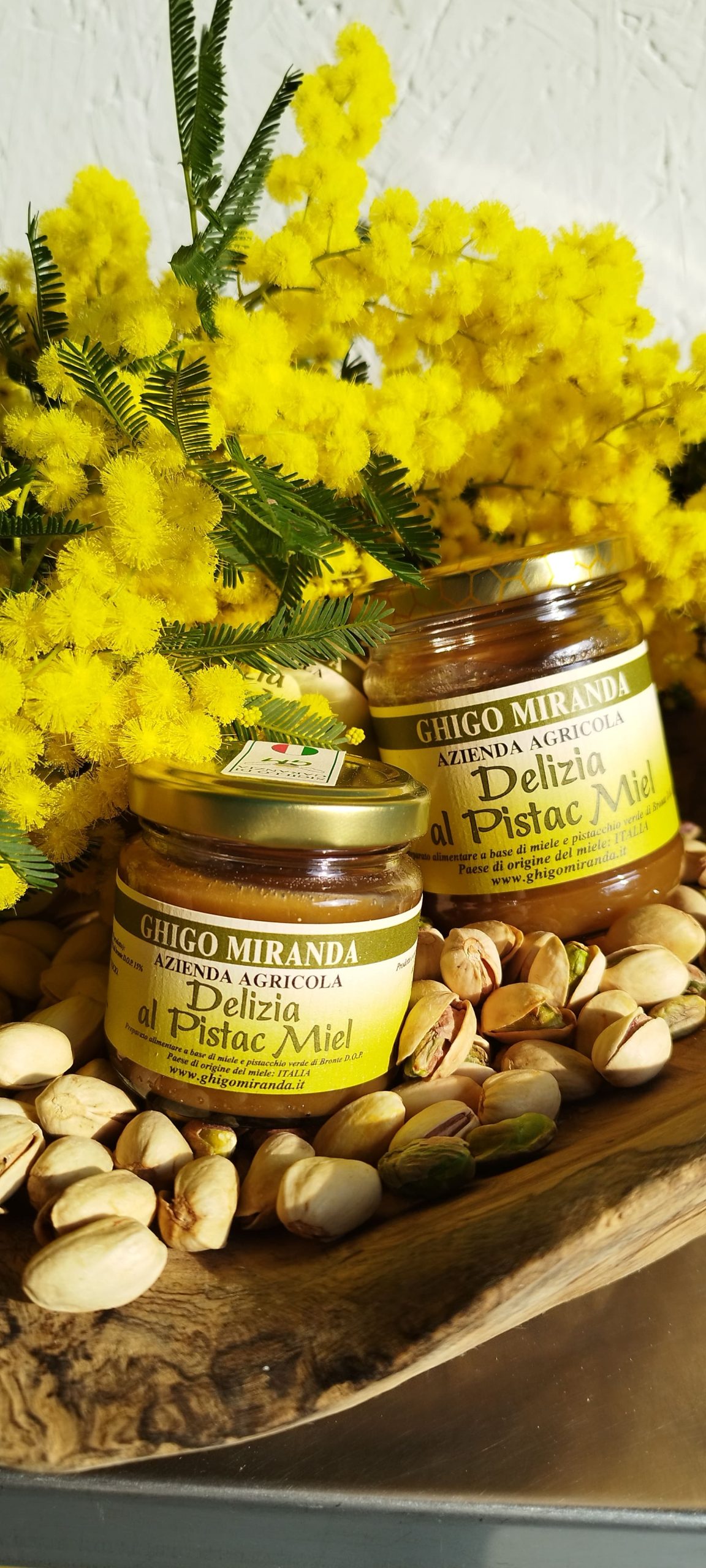 Pistac Miel (crema spalmabile di pistacchio)