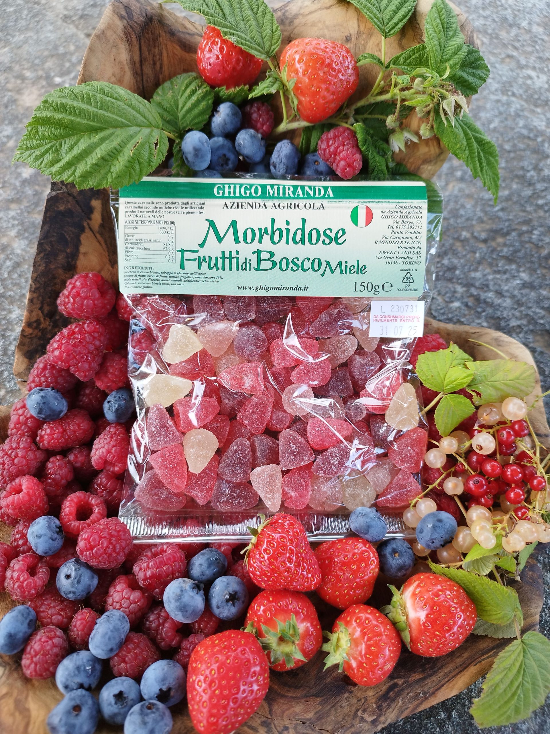 morbidose frutti di bosco miele
