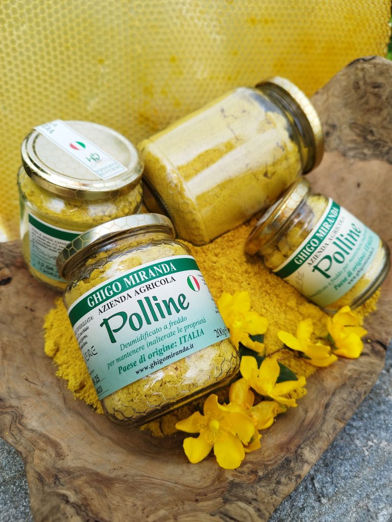 polline macinato deumidificato a freddo